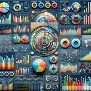 Data Visualization Dashboard with KPI Charts and Metrics