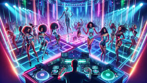 Futuristic Club Vibes: DJ Beats & Dance Energy