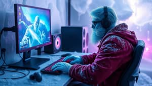 Ice Man Gaming: Frosty Fun on a Modern Setup