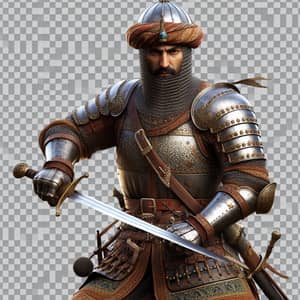 South Asian Muslim Knight from the Reconquista Period