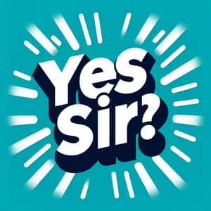 Animated 'Yes Sir' Gif: Affirmation and Respect