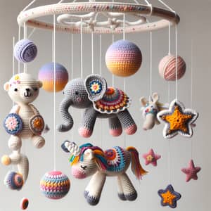 Handcrafted Crochet Baby Mobiles – Unique Designs