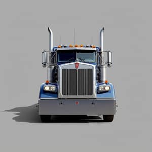 Kenworth Semi Truck - No Background Image