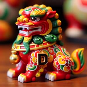 Vibrant Miniature Barongsai - Colorful D Design