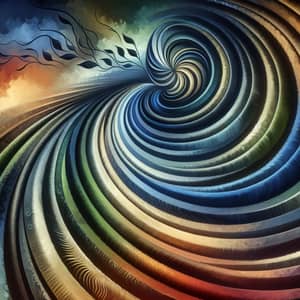 Journey Towards Better Health: Spiraling Lines for Wellness