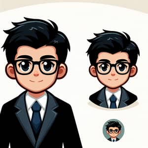 Cartoon Character Design for Academic Professional | Hamid Shooshani