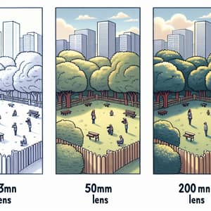 Focal Length Lenses: 35mm vs 50mm vs 200mm Perspectives