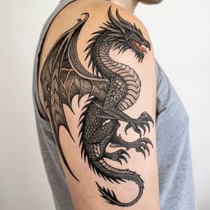 Stunning Dragon Tattoo Designs for Your Arm