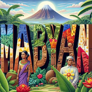 Makabayan - Illustration of Patriotic Filipino Heritage