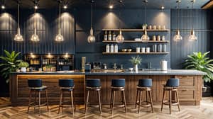 Urban Modern Coffee Shop Interior Design Inspiration