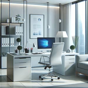 Modern Minimalist Accounting Office