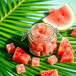 Luxury Pink Gummies for Soothing Refreshment