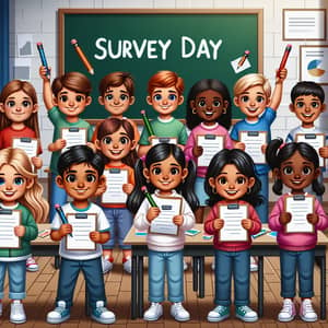 Engaging Children in Surveys: A Classroom Experience