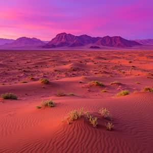 Otherworldly Desert Landscape