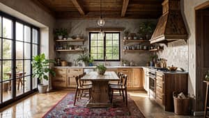 Bohemian Cuisine Interior Design Ideas