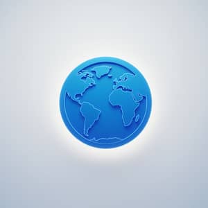 Earth Symbol of WWW - Connect Globally