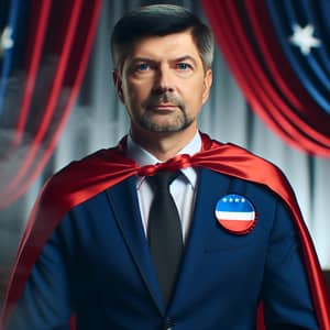 Powerful Eastern European politician with superhuman abilities