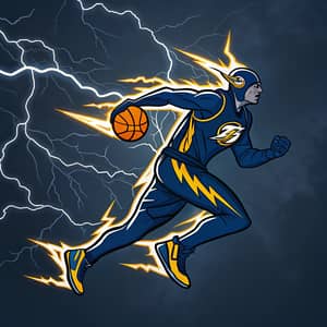 Lightning Strike NBA Team Mascot Concept