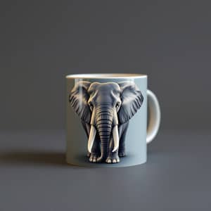 Charming Elephant Mug for Enthusiasts