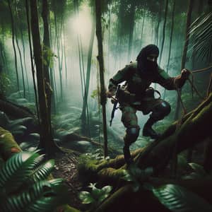 Intense Survival Scenario in Dense Forest