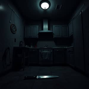 Creepy Kitchen Vibes: Dark and Eerie Moments