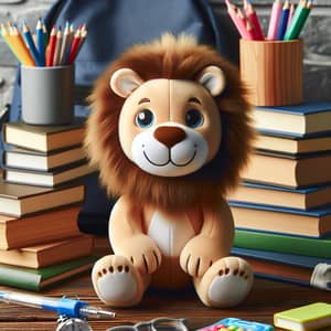 Student Center Lion Mascot - Friendly & Welcoming