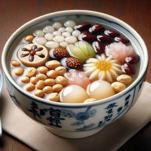 Four Fruits Soup - Traditional Taiwanese Dessert