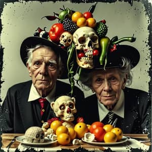 Fantasmagoric Art of Perverse Elderly Couple