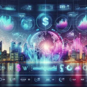 Top Performing Australian Stocks: Futuristic 3D Holographic Charts