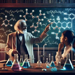 Engaging Chemistry Tale: Professor & Student Insights