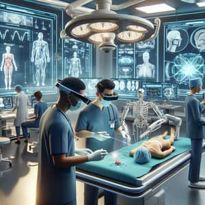 Futuristic Medical Training with AI and VR Technology