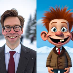 Olaf Scholz vs Alfred E. Neumann Cartoon Lookalikes