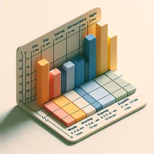 Daytime Weeks in a Month Bar Chart