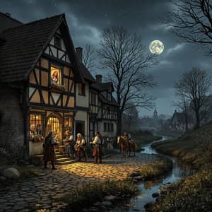 17th Century Lithuanian Troops at Night