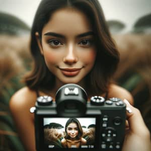 Young Hispanic Woman in Nature | Portrait Photography