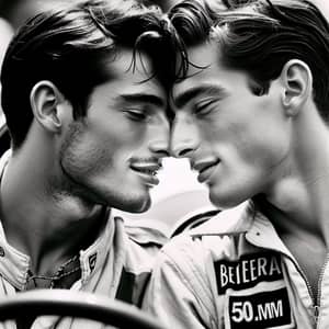 Charles Leclerc and Max Verstappen Kiss | Intimate Candid Moment