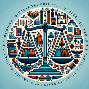 Division of Equity, Justice & Inclusive Excellence Emblem