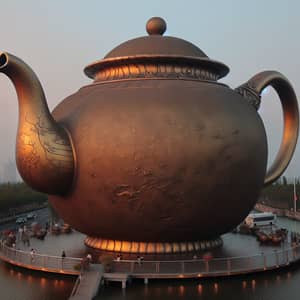 Massive Oversized Teapot - Unique Teaware Collection