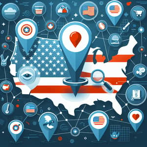 Digital Map of United States | Local SEO Optimization Network