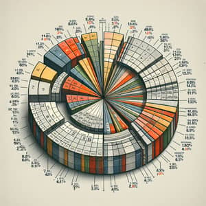 Dynamic Pie Chart: Key Percentage Distributions