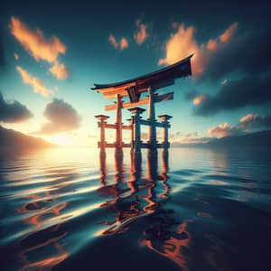 Stunning Japanese Torii Gate HD Wallpaper