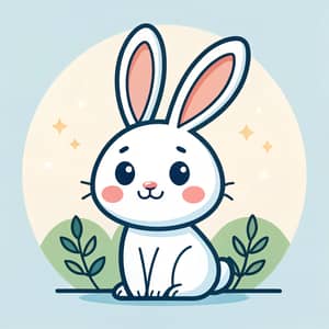 Cute Simple Rabbit Icon Design