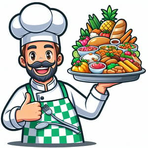 Friendly Chef Mascot for Your Food Restaurant