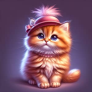 Stylish Cute Kitty: A Fashionable Feline