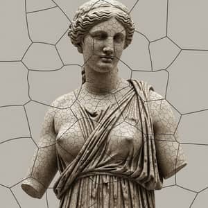 Stunning Tessellation of Aphrodite of Milos