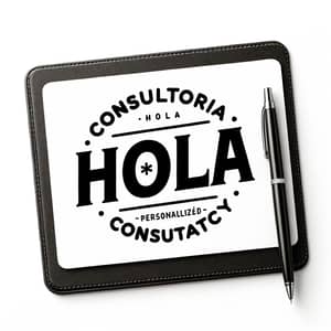 Consultoria Hola: Personalized Consultancy Logo