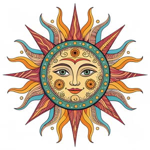 Artistic Sun Designs - Unique Sun Illustrations