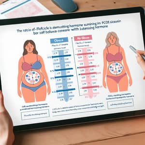 PCOS Impact on FSH/LH Ratio in Obese and Non-Obese Women