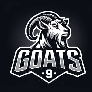 Dynamic Gaming Logo with Goat | 'Goats 9' Typography