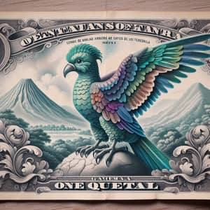 Guatemala's One Quetzal Bill - A Unique Currency Note